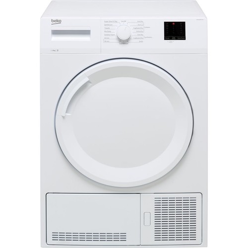 Beko dtkce80021w 8kg condenser - dtkce80021w,